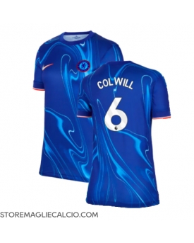 Chelsea Levi Colwill #6 Maglia Gara Casa Repliche 2024-25 Donna